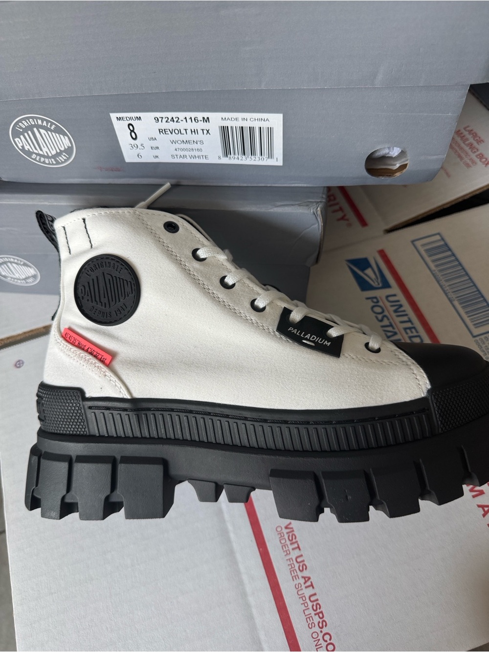 REVOLT HI TX Palladium shoe